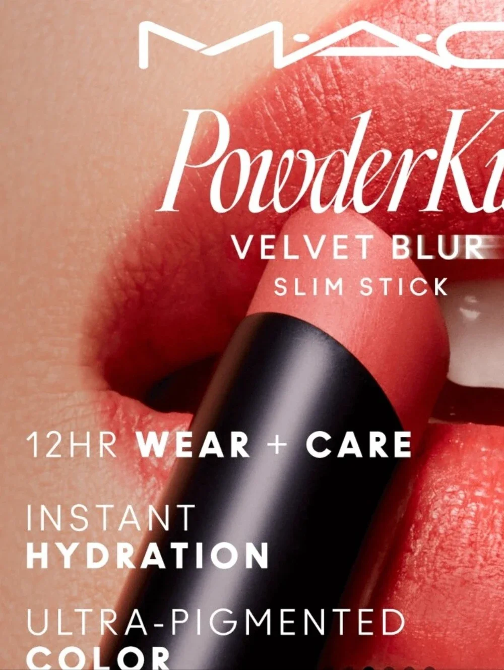 MAC Cosmetics Powder Kiss Velvet Blur Slim Stick Lipstick